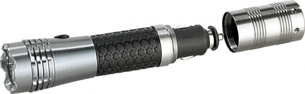 Lampe de poche rechargeable sur allume-cigare