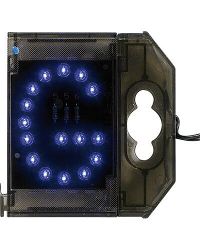 Lettre lumineuse à LED - ''G'' bleu
