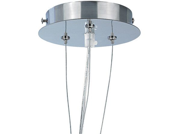 4 plafonniers avec abat-jour en verre dépoli - grand modèle