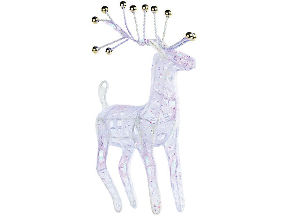 Renne du Père Noël lumineux USB/Pile