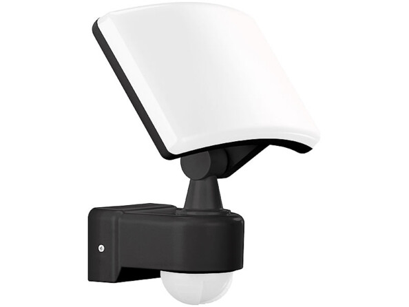 2 projecteurs LED avec détecteur de mouvement PIR - 2200 lm - 30 W - Blanc chaud