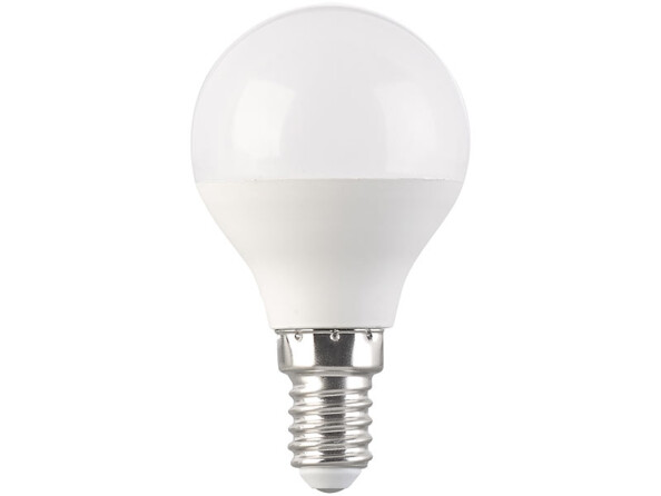 3 ampoules LED P45 E14 - 5 W - 400 lm - Blanc chaud