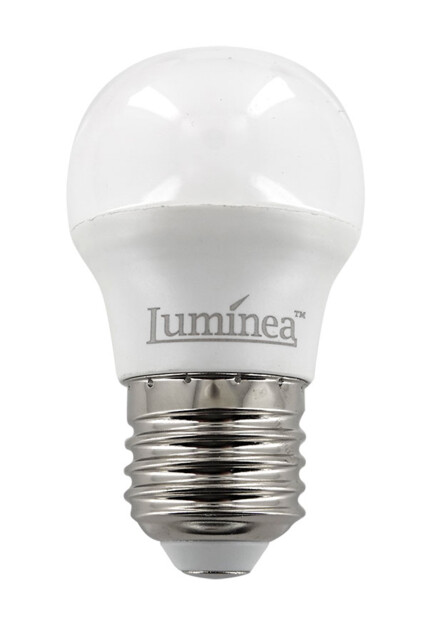 8 ampoules rétro LED E27 3 W - Blanc chaud Luminea. LED à économie d'énergie