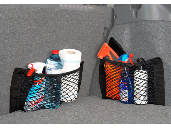 4 filets à bagages universels pour coffre auto, 25 x 40 cm