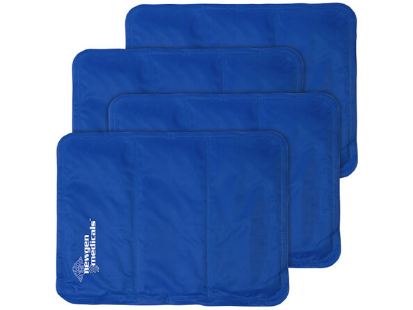 Lot de 4 sur-oreillers rafraîchissants et réutilisables, de la marque NewGen Medicals