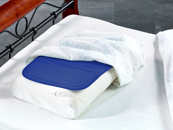 4 sur-oreillers rafraîchissants