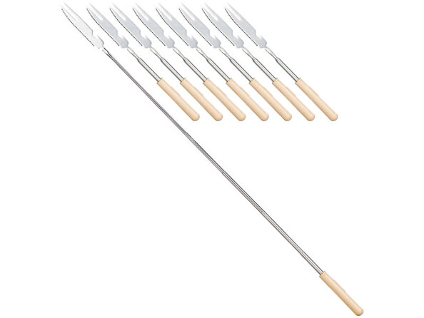 8 couteaux télescopiques 3 en 1