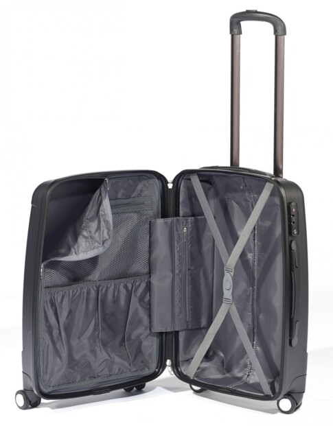 Ensemble de 4 valises trolley avec cadenas TSA intégré