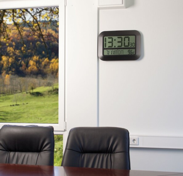 Horloge LED radio pilotée avec fonction Réveil