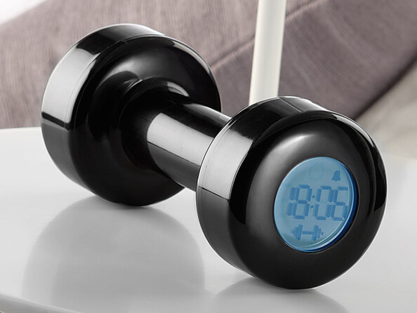 Réveil-haltère