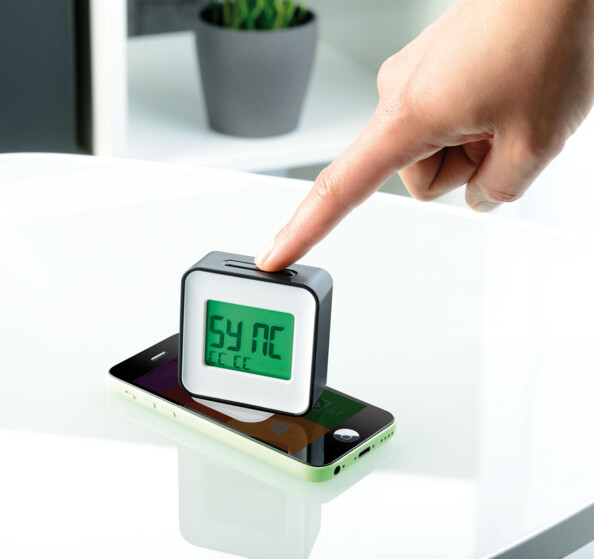 Réveil LCD programmable par application