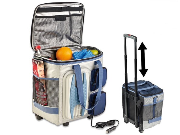 Sac isotherme thermoélectrique avec trolley 40 L
