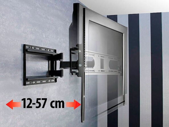 Support mural pour TV plasma ou LCD jusqu'à 65''