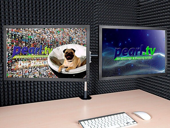 Support pivotant pour 2 écrans LCD/TFT