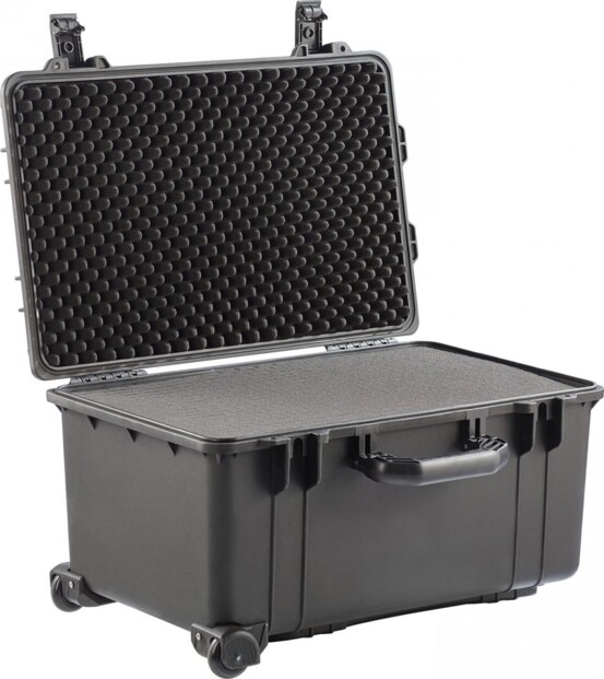 Valise technique étanche avec Trolley - 62 L XCase. Coussinets de protection flexibles