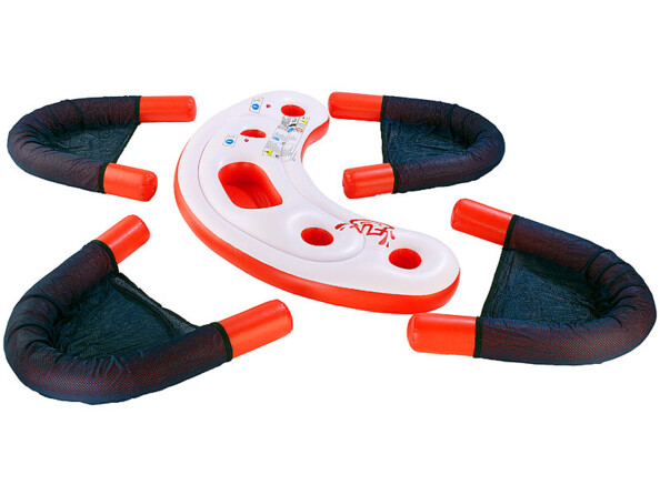 Bar flottant + 4 sièges Infactory