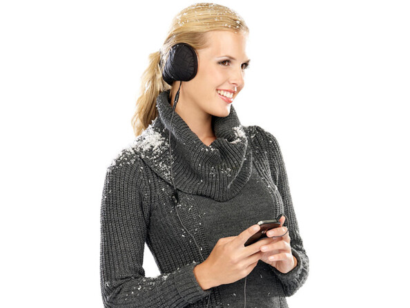 Cache-oreilles avec écouteurs intégrés