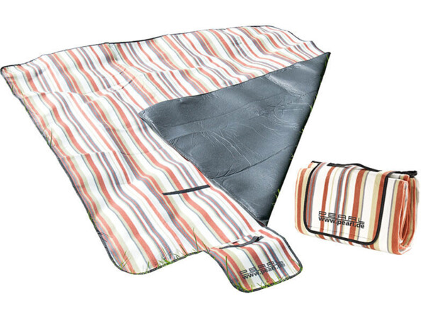 Couverture de pique-nique - 200 x 175 cm - Avec rayures