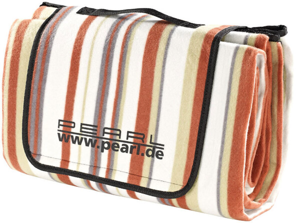 Couverture de pique-nique - 200 x 175 cm - Avec rayures