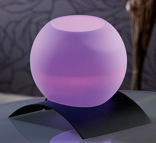 Diffuseur de brume sphérique avec jeu de couleurs