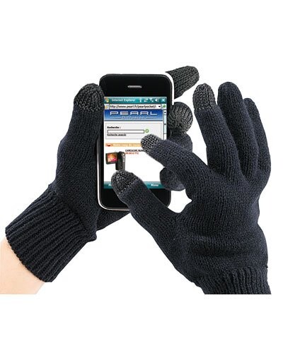 Gants compatibles écrans tactiles - taille L
