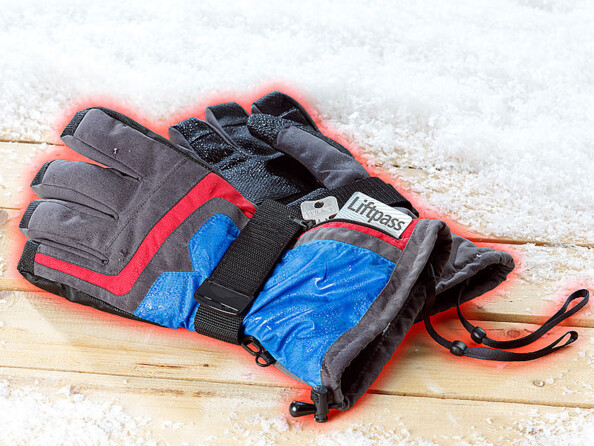 Gants de ski chauffants taille XL