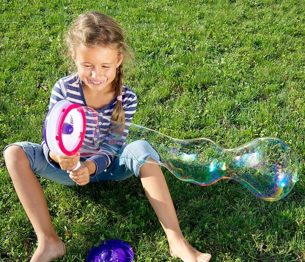 Machine à bulles géantes