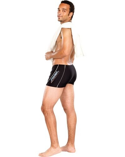 Maillot de bain ''Rétro Sport'' noir - taille XL
