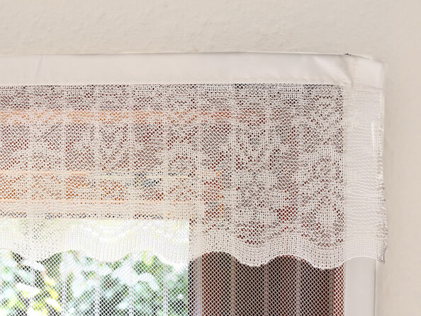 Moustiquaire pour porte. Mise en situation