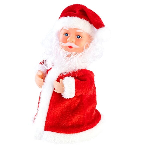 Père Noël chantant et dansant ''Rocking Santa'' 16 cm