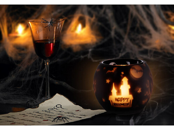 Photophore double paroi ''Maison Hantée''