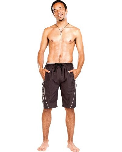 Short de Bain Homme ''Surf'' Noir - Taille Xl