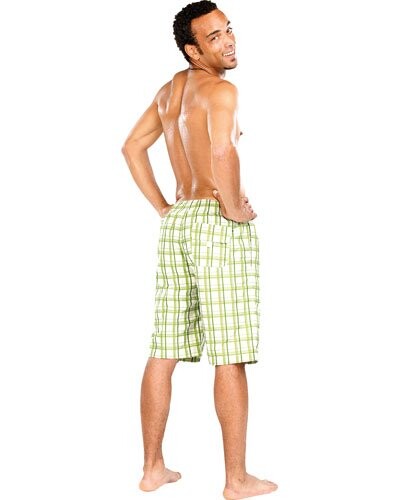 Short de bain homme ''Surf'' vert - taille XXL