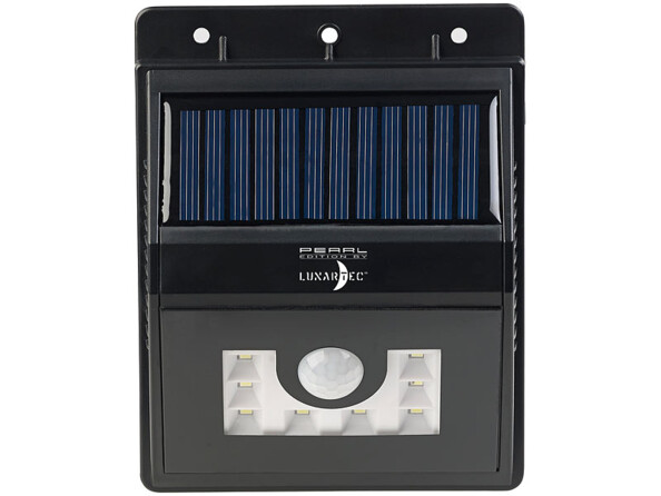 2 appliques solaires à LED 180 lm avec détecteurs de mouvement/obscurité