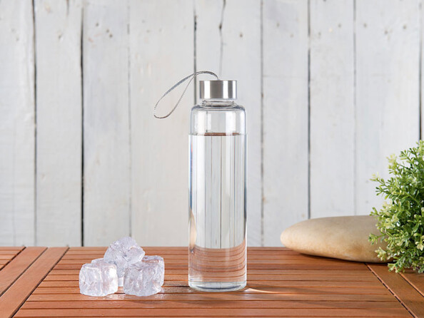 2 bouteilles en verre borosilicate - 550 ml