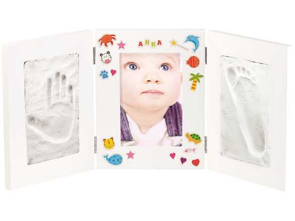 Grand cadre pour les photo de votre enfant avec des autocollants.