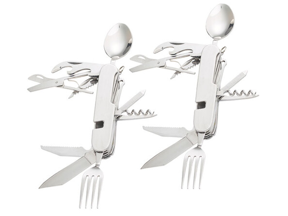 Lot de 2 couteaux multifonction 14 en 1 de la marque Semptec.