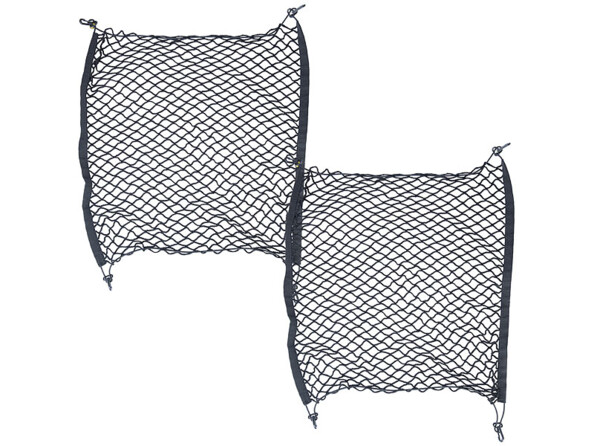 Deux filets de coffre pour maintien des bagages Lescars.