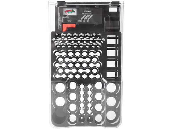 2 organiseurs pour 93 piles avec testeur TKA