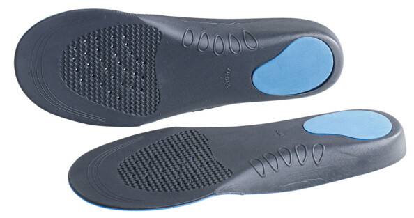 2 paires de semelles confort avec amorti mousse - Pointures 46 à 48