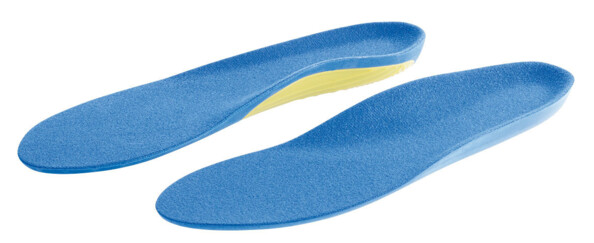 2 paires de semelles de sport avec amorti gel - Pointures 39 à 46