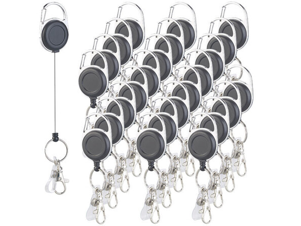 Pack de 25 porte-clefs