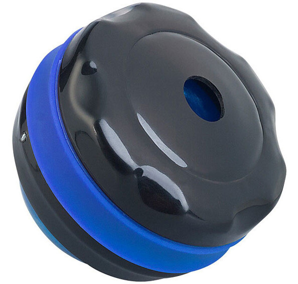 4 masseurs roll-on avec support rotatif 360° - Bleu