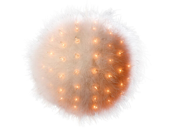 Boule lumineuse ''Plumes''