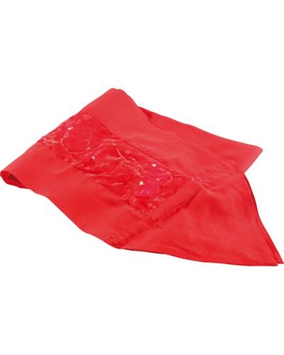 Chemin de table festif à 20 LED - rouge