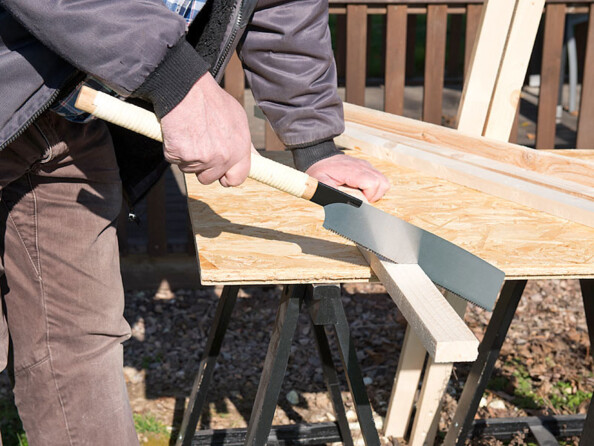 Modèle d'utilisation de la scie kataba