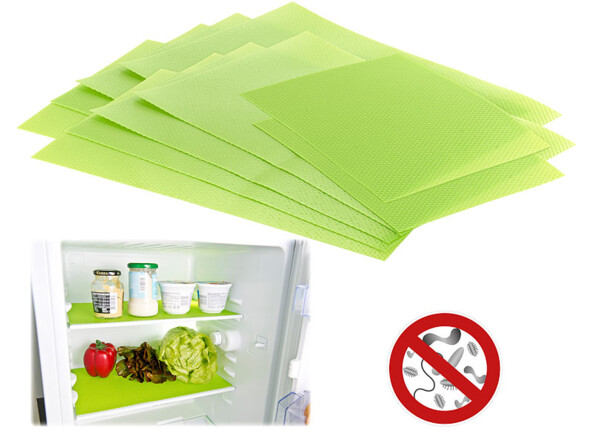 10 tapis de réfrigérateur antibactériens et désodorisants