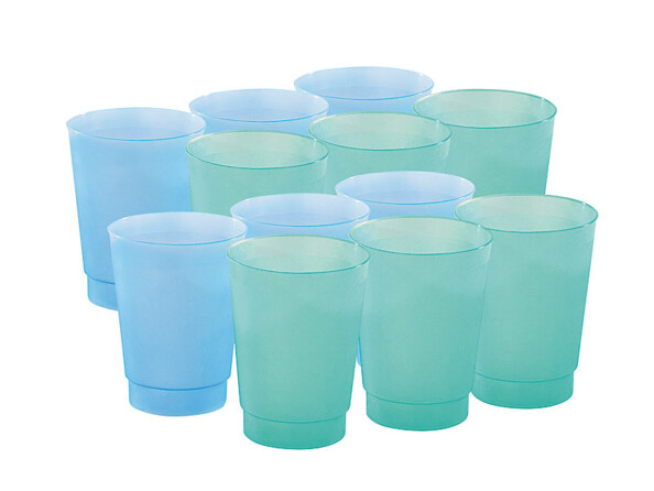 12 gobelets à couleur changeante