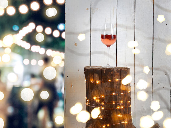 2 guirlandes lumineuses solaires 20 m en fils de cuivre à 200 LED