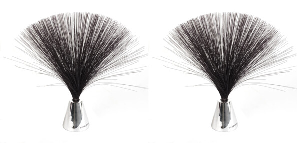 2 lampes en fibre de verre "Lounge 80" avec variateur de couleurs LED